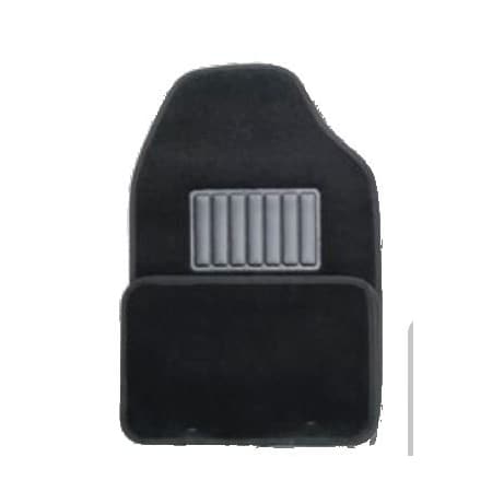 Coast2Coast Universal, Black, Carpet With Driver With Heel Pad, Set Of 4 IWCCCFMBK